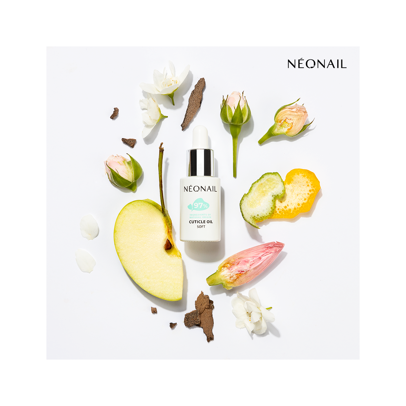 Olio per cuticole con pipetta 6,5 ml - Oil Soft